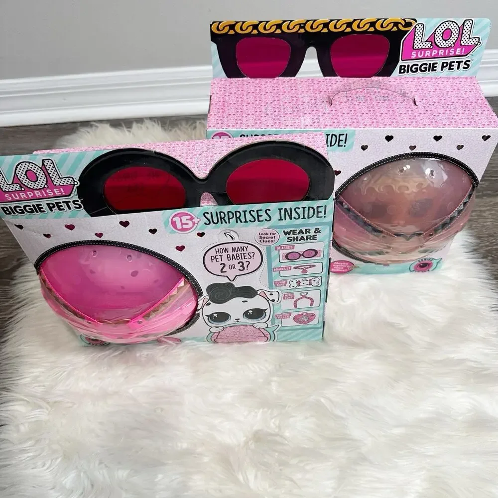 NEW LOL Surprise Lot Of 2 Biggie Dollmation &‎ Mc Hammy Plus 15 Surprises NIP